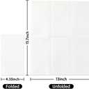 Vplus 400 Pack Premium Quality Guest Towels Disposable Dinner Napkins Soft, Absorbent, Party Napkins for Dinners or Catering Eventsand Everyday Use (White, 400)