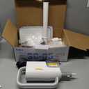 7-in-1 Steam Mop, 1200W Rotated Steam Cleaner for Home, 2 Modes, 400ML Removable Tank, 23FT Power Cord, 2 Pads, Multi-Surface Steamer for Hard Floor, Laminate Floor, Tiles Cleaning (Onion White)