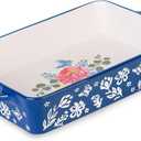 Wisenvoy Casserole Dish 9x13 Baking Pan Casserole Dishes For Oven Baking Dish Ceramic Lasagna Pan Baking Dishes For Oven (Blue)