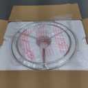 Seealle Modern Ceramic Table Lamps for Night Stands - Bedside Lamps Set of 2 for Nightstand, 19.4" Grey Bedroom Lamp for Living Room Cute Desk End Table Office Guest Room Dresser Rocker Swtich