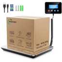 Shipping Scale 0.5oz-440lb High Accuracy Postal Digital Weight Luggage Scale for Packages Warehouse Home Small Business Pet Food Mail