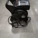 Lasko Portable Utility Fan, 12” 289 CFM Pivoting High Velocity Air Mover Blower Fan, 3 Speeds, 2 Accessory Outlets 120V, Black, U12104