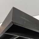 Ayiaren Small Kitchen Silverware Organizer Wooden Utensil Drawer Organizers Narrow Flatware Tray Wood Flatware Organizer for Drawer Spoon Organizer Black Utensil Holder Drawers Bamboo Silverware Tray (13" x 9")