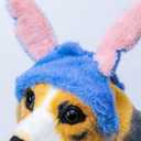 2 x Blue Ears Headband for Dogs, Cute Halloween Headwear Headpiece Hat Pet Costume Accessories Party Supplies (Small)