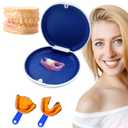Custom Partial Dentures for Missing Teeth Removable Flipper Tooth, Clip-In Teeth Replacement, Natural Looking Temporary Tooth Solution for Front or Back Teeth (1 Tooth)