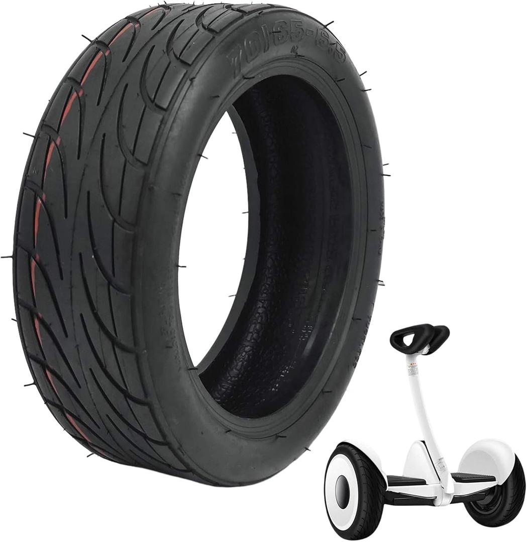 ESCKW 70/65-6.5 Tubeless Tire for Segway Minipro 70/65-6.5 Tire for Electric Scooter Replacement 70/65-6.5 Tire for Xiaomi Ninebot 9 Balancing Scooter & Pro