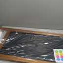 Wooden A-Frame Sign, Magnetic 40" x 20" Brown Chalk Board Sign Board, Double-Sided Sandwich Board Signs Outdoor, Chalkboard Easel, Menu Board for Restaurant, Business or Wedding