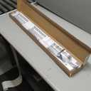 LazBlinds No Tools No Drill Cordless Cellular Shades, Light Filtering Honeycomb Shades for Home, Thermal Insulation Blinds for Windows, 31" W x 48" H, White