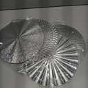 Hicarer 4 Pcs 12 Inch Metal Wall Art Decor Sunburst Hanging Metal Artwork Decor Wall Art Decorations for Home Living Room Office Gift for Christmas(Silver)