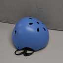 Kids Helmet, Toddler Adjustable Kids Ages 3-8 Years Old Boys Girls Multi-Sports Safety (Blue With Pads)