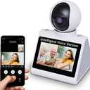 Indoor Home Security Camera(Intelligent Voice Version) Two Way Video Camera,Pet Dog Camera Monitor for Baby/Elder/Nanny/Pet/Dog with Phone App,Pan/Tilt Dome Camera