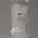 White Zip Ties 12 Inch 200 Pack Clear Tensile