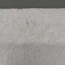White Shaggy Bathroom Rug Set, Soft Fluffy Bath Mats with Toilet Contour Rug, Non-Slip Chenille Bathroom Carpet Set