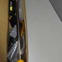 20000 RPM Electric Weed Wacker Cordless Eater, 21V Height Adjustable 6" Heavy-Duty Garden Edger Brush Cutter Cordless, Grass Trimmer Lawn Mower Trimmer with Blades, 2 Batteries, Charger (Yellow)