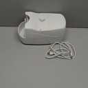 Bubble Machine, Automatic 18000+ Per Minute Big Bubbles Blower Maker for Kids Toddlers with 2 Speeds,6 Wands,Operated by Plugin or Batteries for Outdoor/Indoor Birthday Parties,Wedding (White)