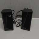 Redragon GS520 RGB Desktop Speakers, 2.0 Channel PC Computer Stereo Speaker with 6 Colorful LED Modes, Enhanced Sound and Easy-Access Volume Control, USB Powered w/ 3.5mm Cable (Black)