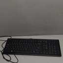 Kensington Slim Type Wired Keyboard (K72357USA),Black
