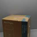 Simple Deluxe 12-in-1 Air Fryer 6.34 Qt, Digital Preset Airfryer with Visible Window, Nonstick and Dishwasher-Safe Basket, Air Fry, Roast, Bake, Dehydrate, Fries, 1700W, Beige