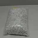 144 PCS Silver Bead Necklaces, Silver Mardi Gras Christmas Beads Necklaces, 4th of July Beads Necklaces, 33'' 7 mm Silver Party Beads for Patriotic Day, Mardi Gras, Christmas, Carnival Party Favors