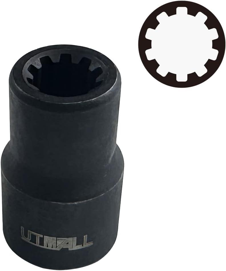 10 Point Brake Caliper Socket Brake Pad Screw Removal Tool for Audi Q7 VW Touareg Porsche