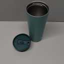 BlenderBottle 2-in-1 Insulated Stainless Steel Shaker Tumbler, Swig Leakproof Lid, Straw, BlenderBall, BPA Free, For Protein Shakes, Smoothies, And Pre Workout, 24 oz, Green (Seaglass)