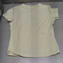 Trendy Queen Womens Short Sleeve T Shirt Buttery Soft Summer Tops Basic Tees (Yellow, M)
