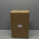 mDesign Metal Bread Box Bin with Hinged Lid - for Kitchen Countertop, Island and Pantry - Large Capacity Storage, Vintage-Inspired Design - Multi-Purpose Storage Container for Home - Matte White