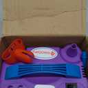 IDAODAN Electric Balloon Pump, Portable Electric Balloon Blower Machine Balloon Air Pump Dual Nozzle Rose Red 110V 600W Balloon Inflator for Party Decorations (Purple/Blue)