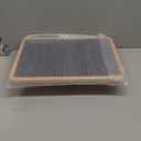 StrongTek Professional Wooden Balance Board, Rocker Board, Wood Standing Desk Accessory, Balancing Board for Under Desk, Anti Slip Roller, Core Strength, Stability, Office Wobble Boards (Standard-Advanced-360 Rotation)