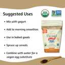 Spectrum Essentials Organic Ground Flaxseed, Gluten Free, 24 Oz (EXP 07/02/26)