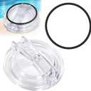 SPX3100D Pool Pump Lid SPX3120AAZ Compatible with Hayward Super II Pump SP3000 Series Models SP3010 SP3007 Strainer Cover O-ring Replacement Thread Strainer Cover by Podoy