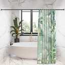 SUNALLY Shower Curtain Rod Adjustable 32-75 Inch, Spring Tension Shower Rods Stainless Steel Telescoping Curtain Rod for Bathroom or Windows, No Drilling, No Slip, No Rust, Black