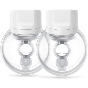 Momcozy Hands-Free Breast Pump S12 Pro, 2 Pack, Snow Color (Regular-Double Snow)