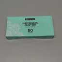 ARTISTRO 50 Color Watercolor Paint Set - Portable Paint Art Kit with Palette and Brush Pens - Travel Water Color Set for Adults, Professionals, Kids - Art and Painting Supplies - Gift Idea