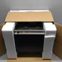 Gourmia Air Fryer Toaster Combo - 6-in-1 Multi-function Countertop Oven Adjustable Temperature & Timer, Fry Basket, Baking Pan, Oven Rack & Pullout Crumb Tray, Stainless Steel