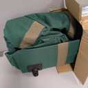 Rolling Storage Bag - 12FT Storage Bags with Durable Handles and Wheels for Outdoor Cushion, Clothes, and More by Elf Stor (Green)