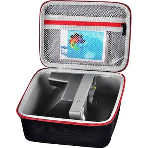 Portable Carrying Case Compatible with Polaroid Now 2nd/ for 3rd Generation I-Type Instant Camera/for Now/for Now+/ for OneStep 2 VF/for OneStep+ Instant Film with Mesh Pocket (Black), 7.3 x 5.9 x 4.7 inches