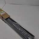 Persilux Cordless Zebra Blinds (35" W x 72" H, Black) for Windows with Upgraded Cassette Light Filtering Dual Layers Sheer Roller Blinds Thermal Insulated for Office, Living Room