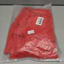 XXTAXN Women's Sexy Formal Off Shoulder Prom Wedding Guest Ruched Tie High Split Bodycon Maxi Dress Red Size S