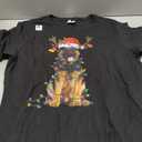 German Shepherd Dog Tree Christmas Lights Dog Lover Pajama T-Shirt Size Large