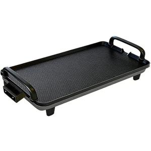 1 Pcs Rectangular Electric Griddle 1400W, 5-Temp Adjustable Smokeless Indoor Grill with Non-Stick Surface, Dishwasher Safe
