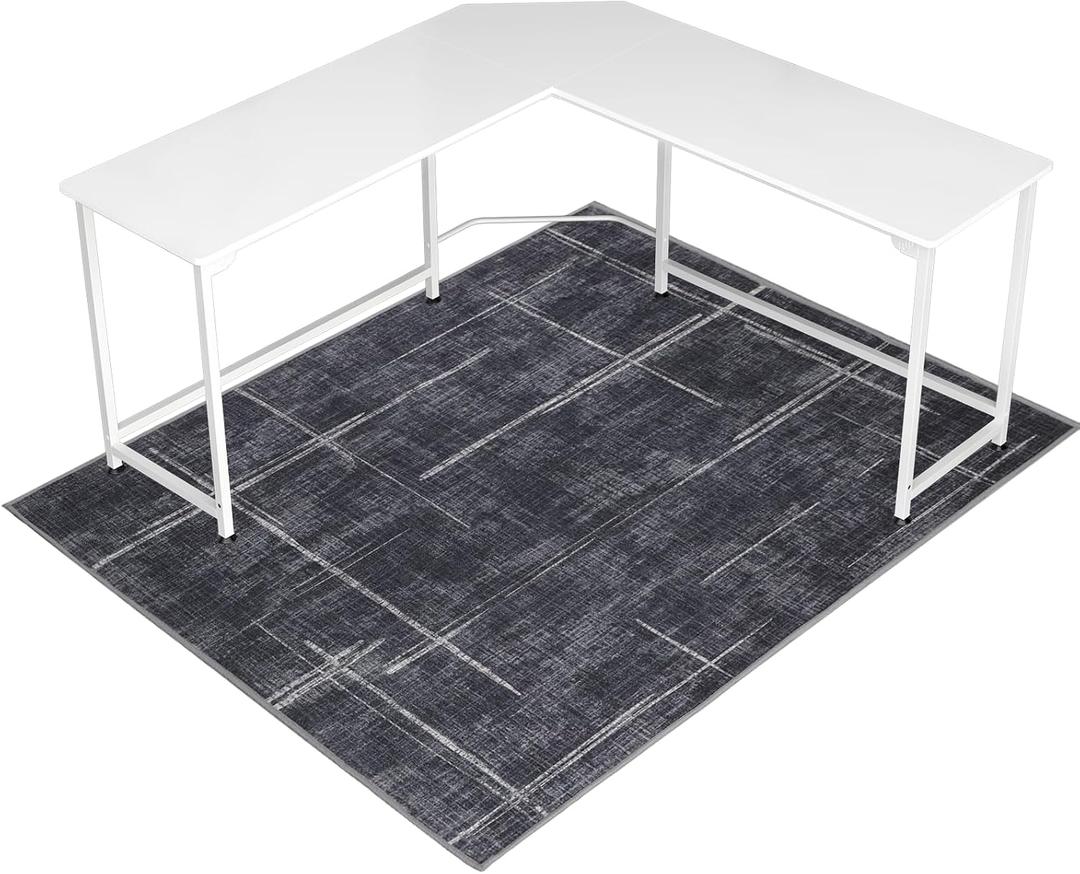 Office Chair Mat for Hardwood Floor&Tile Floor,48" X 60 Heavy Duty Desk Chair Mat for Hard Floors,Under Desk Rug for Rolling Computer Chair,Anti Slip,Low Pile Carpet Floor