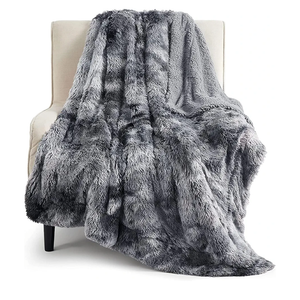 Bedsure GentleSoft Fluffy Fuzzy Faux Fur Throw Blanket for Couch, Soft Sherpa Fleece Cozy Gifts for Women, Plush Bed Blanket Christmas Room Decor for Men, Thick Warm Minky Teen Gifts Winter Bedding