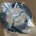 14x2.125 Tubeless Tire, 14 x 2.125 8PR Nylon Structure Bicycle Neumtico, Puncture Proof, Anti-Slip Tread, Max 300kPa, With Angled Valve Fit Tubeless Ri_m Only