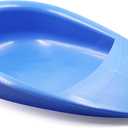PEPE Mobility Bed Pan for Women and Men, Portable with Handle, Commode Pan for Elderly, Handicapped and Disabled, Lightweight, Blue