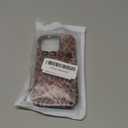 for iPhone 16 Pro Case,Luxury Sparkle Leopard Print Pattern Vintage Cheetah Design,Dual Layer Soft TPU Hard PC Bumper Case,Protective Phone Cover for Women Girls-Brown Leopard Print