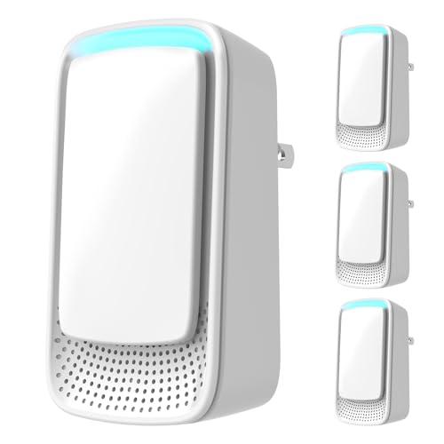 8 Pack Plug in Air Purifier - Quiet Operation Negative Ionic Air Purifiers for Home, Bedroom, Office, Kitchen, No Filter Replacement Air Ionizers for Removes Odors, Pets Smell, Smoke and Dust (White)