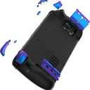 eXtremeRate Chameleon Purple Blue Replacement Full Set Buttons for Steam Deck, DIY Custom ABXY D-pad Trackpad Bumpers Triggers Buttons Sets for Steam Deck LCD Handheld Console - Console NOT Included