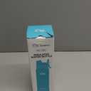 Insulated Water Bottle with Silicone Boot (36hrs Cold/18hrs Hot) - DIY Stickers, Leakproof, BPA Free, 24 oz [2-IN-1 LID] (Cyan)