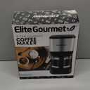 Elite Gourmet EHC9420 Automatic 5-Cup Brew & Drip Coffee Maker with Pause N Serve Reusable Filter, On/Off Switch, Water Level Indicator